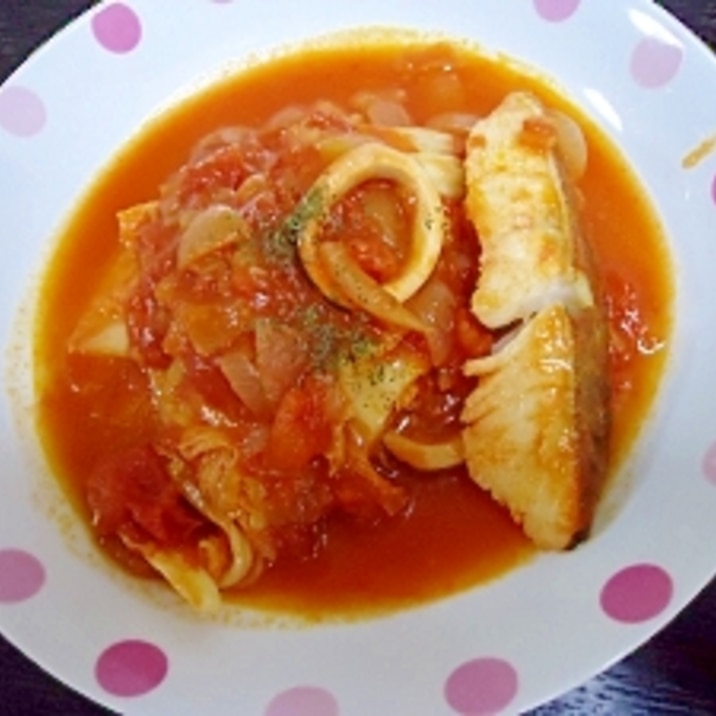 鱈とイカのトマト煮 レシピ 作り方 By Waterrabbit 楽天レシピ 鱈とイカのトマト煮 レシピ 作り方 By Waterrabbit 楽天レシピ